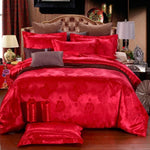 Claroom luxury comforter set Comfortable Bedding Set Solid color bed linens simplicity Duvet Cover Pillowcase 3Pcs (no sheet)