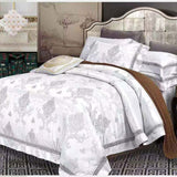 Claroom luxury comforter set Comfortable Bedding Set Solid color bed linens simplicity Duvet Cover Pillowcase 3Pcs (no sheet)