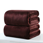 New Super Soft Warm Solid Warm Micro Plush Fleece Blanket Throw Rug Sofa Bedding Blankets 50x70cm