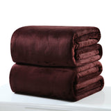 New Super Soft Warm Solid Warm Micro Plush Fleece Blanket Throw Rug Sofa Bedding Blankets 50x70cm