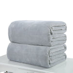 New Super Soft Warm Solid Warm Micro Plush Fleece Blanket Throw Rug Sofa Bedding Blankets 50x70cm