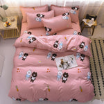 Luxury Bedding Sets Duvet Cover Bed Sheet Pillowcase Bedspread Comforter Cover New Bedding Set for Home