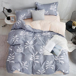 claroom pink Bedding Sets polka dot pattern bed linens cute Duvet Cover Set Quilt cover Pillowcase AR41#