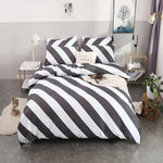 bedding set Pure cotton Pure color A/B double-sided pattern Cartoon Simplicity Bed sheet quilt cover pillowcase 4-7pcs