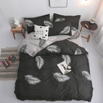 Fashion Simple Style home bedding sets bed linen duvet cover flat sheet Bedding Set Winter Full King Single Queen,bed set 2020