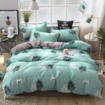Fashion Simple Style home bedding sets bed linen duvet cover flat sheet Bedding Set Winter Full King Single Queen,bed set 2020