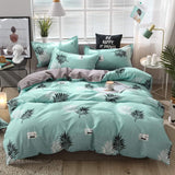 Fashion Simple Style home bedding sets bed linen duvet cover flat sheet Bedding Set Winter Full King Single Queen,bed set 2020