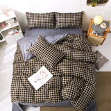Fashion Simple Style home bedding sets bed linen duvet cover flat sheet Bedding Set Winter Full King Single Queen,bed set 2020
